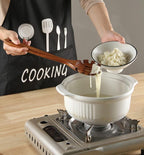 Kitchen Utensils Set, NAYAHOSE 12 Pcs Teak Wooden Cooking Spoons Spatula - Image 8