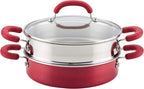 Rachael Ray Create Delicious Aluminum Nonstick Steam Set by RachaelRayKitchenware