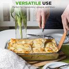 NutriChef 8-Piece Deep Glass Baking Dish - Image 6