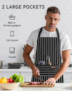 Syntus Chef Apron for Men Women Kitchen Cooking Apron - Image 7