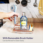 SWTYMIKI Sink Caddy Kitchen Sink Organizer - Image 4