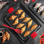 Baking Sheet Set, 3-Piece Cookie Sheet Set - Image 8