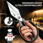 MAD SHARK Heavy Duty Kitchen Shears, Dishwasher Safe All Purpose Kitchen - Image 3