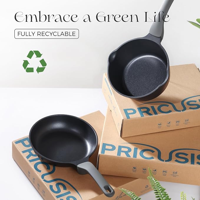 PRICUSIS Ceramic Nonstick Saucepan - Image 9