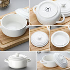 MALACASA Mini Cocotte Set - 14 OZ Small Casserole Dishes - Image 8
