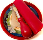 BonCera, All-in-one Premium Ceramic Garlic Grater Plate 4-Piece Set - Image 4