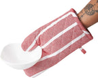 Encasa XO Long 12"x7" Oven Microwave Hand Gloves Mitts - Image 4