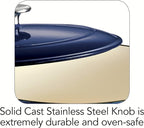 Tramontina Enameled Cast Iron Oval Dutch Oven Pot - Image 3
