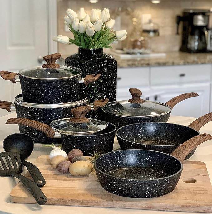 Kitchen Academy Induction Cookware Sets by KITCHENACADEMYBETTERLIVINGTHROUGHCOOKINGPERFECTION
