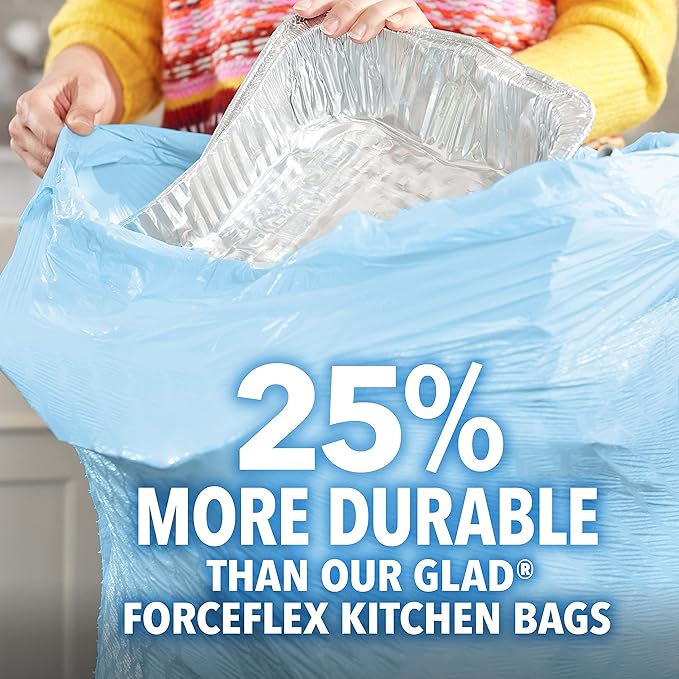 Glad Trash Bags, 13 Gallon - Image 2