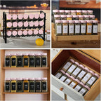 24 Glass Spice Jars with Labels, Spice Jar Set, 4oz Seasoning Containers - Image 6