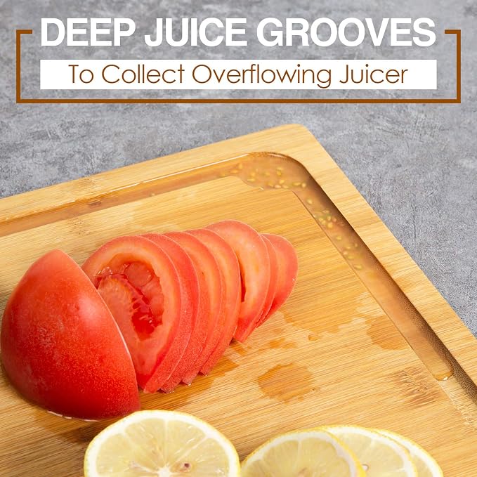36 x 24 Extra Large Cutting Board, Bamboo Cutting Boards - Image 3