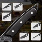 TAN REN 17PCS Butcher Knife Set - Image 4