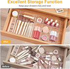 SMARTAKE 28 Piece Drawer Organizers - Image 4
