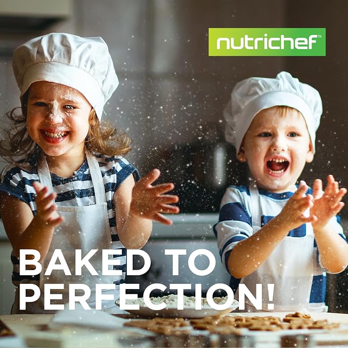 NutriChef 3-Piece Nonstick Kitchen Oven Baking Pans - Image 7