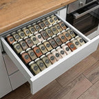 GOENDR Metal Spice Drawer Organizer, 4-Tier Spice Rack - Image 3