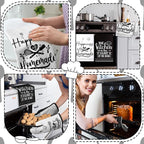 Sratte 6 Pcs Kitchen Decor Accessories Set Farmhouse Towels Pot Holders Oven - Image 4
