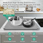 Stone Drying Mat For Kitchen Counter Superb Absorbent Diatomaceous Earth Mats - Image 2