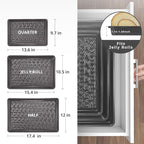 HONGBAKE Nonstick Baking Sheet Pan Set of 3, Cookie Sheets - Image 8