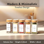 EDELHAUS® Square Spice Jars - Image 2