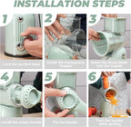 Rotary Cheese Grater Manual Hand Crank - Image 3