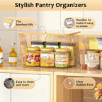 Delamu 2 Set Pantry Organizers and Storage, Trash Bag Dispenser - Image 5