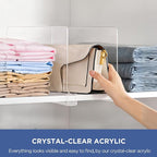 12 Pack 12 Inches Clear Shelf Dividers - Image 3