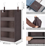 GRANNY SAYS 3 Shelf Hanging Closet Organizers and Storage, Collapsible Closet - Image 3