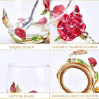 OEAGO Gifts for Mom Women Mothers Day Valentines Day Gifts Glass Coffee Enamels - Image 3