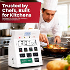 FMP Digital 4 Channel Commercial Kitchen Timer - Image 7