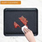 Walooza 11 Inch Nonstick Baking Sheets Set of 2, Carbon Steel Cookie Sheets - Image 6