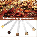 5PcsTeaspoon Measuring Spoons, 3/16 tsp, Mini Measuring Spoon, Square Bowl - Image 7