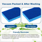 HOMEXCEL Sponges Kitchen 24pcs, Non-Scratch Scrub Dish Sponge Safe on Non-Stick - Image 3