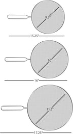 3-Piece Splatter Screen Set – Fine Mesh Stainless-Steel Grease Splatter Guard - Image 4