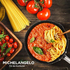MICHELANGELO Hard Anodized Saucepan Set - Image 8