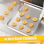 Homikit 2 Pack Baking Sheet, 16x12 Inches Stainless Steel Cookie Sheets - Image 7