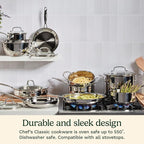 Cuisinart 766S-22 6 Qt. Stainless Steel Pasta Pot w/Straining Cover - Image 5
