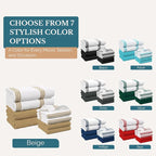 Casa Platino Kitchen Dish Cloths and Dish Towels, Soft and Stylish Helpers - Image 7