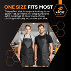Xpose Safety Heavy Duty Vinyl Waterproof Aprons, Industrial and Commercial Use - Image 6