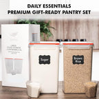 WHITE FEATHER SUPPLIES 2 PC Large Food Storage Containers - Image 9