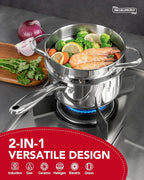 MICHELANGELO Stainless Steel Sauce Pan - Image 2