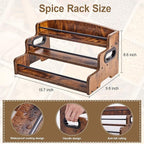 Aminigram Wood Spice Rack Organizer - Image 3
