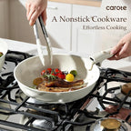 CAROTE 19pcs Pots and Pans Set, Nonstick Cookware Set Detachable Handle - Image 3