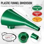 Plastic Funnel for Type I Metal Safety Cans, Compatible - Image 3