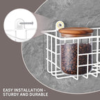 Spice Rack, Spice Holder Metal Shelf Saving Space - Image 5