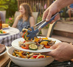 Farberware Mini Kitchen Tongs, Silicone Tips, Flexible Grip Handles, Locking - Image 4