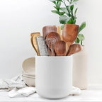 RedCall Kitchen Utensils Holder Large, Ceramic Utensil Organizer - Image 7