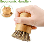 SUBEKYU Bamboo Dish Brush Set - Image 6