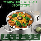 STOCKPOT 35 Quart Commercial Grade Large Stock Pot - Image 4
