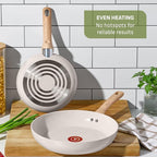 T-Fal Revive Ceramic Nonstick Cookware Set, Oven Safe Up to 350ºF, Includes - Image 9